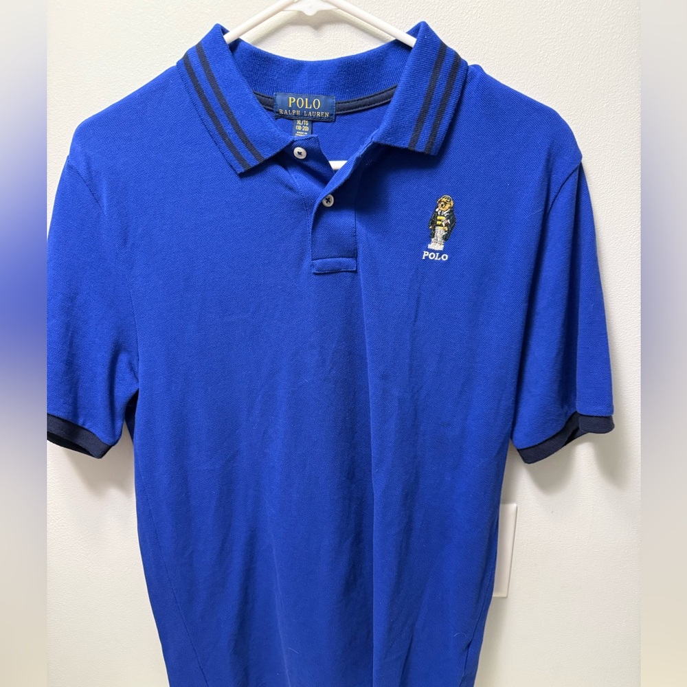 POLO RALPH LAUREN BLUE SHIRT